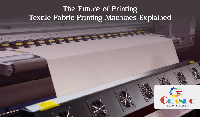 textile fabric printing machine