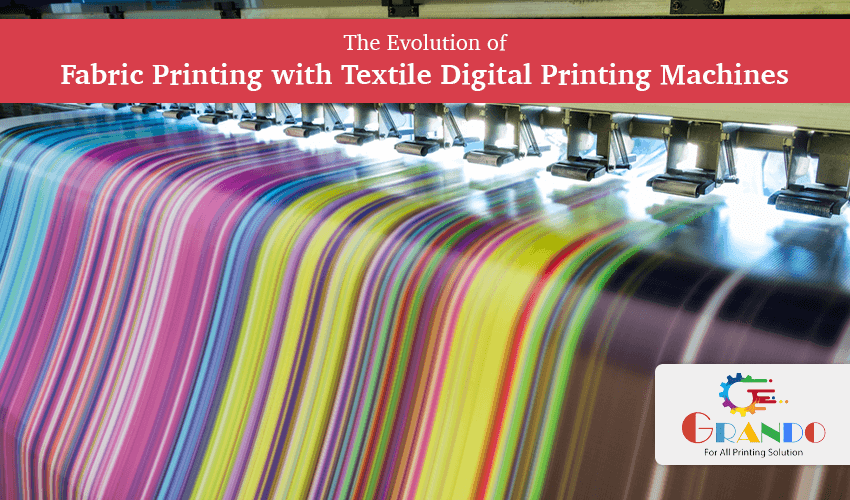 textile digital printing machine