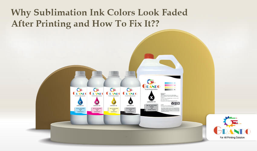 Sublimation Ink Colors