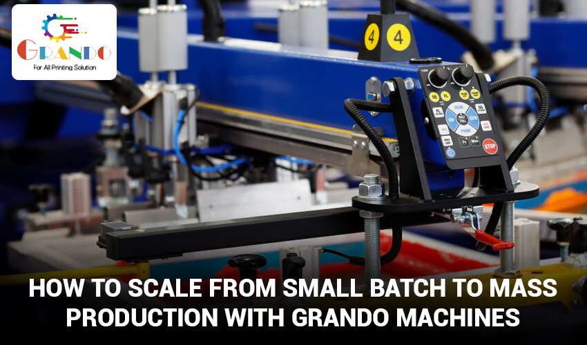Scale from small batch to mass production