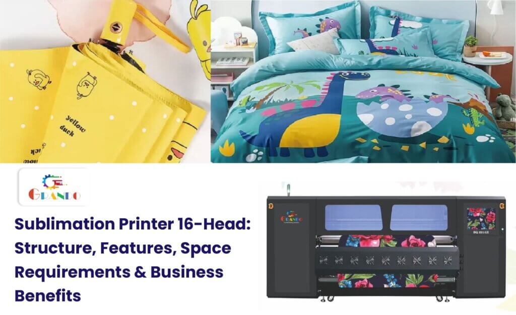 16 Head Sublimation Printer