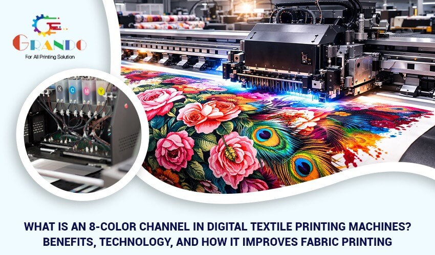 8 Color Digital Textile Printing Machine