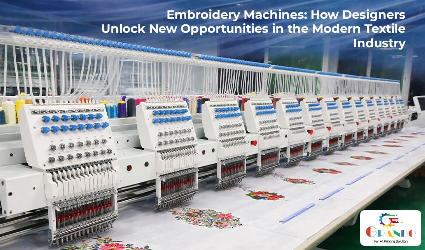 Embroidery Machines Boost Creativity & Business Growth
