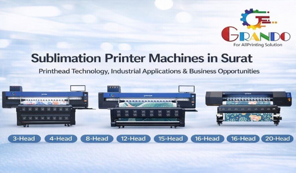 industrial sublimation printer machines in Surat Grando
