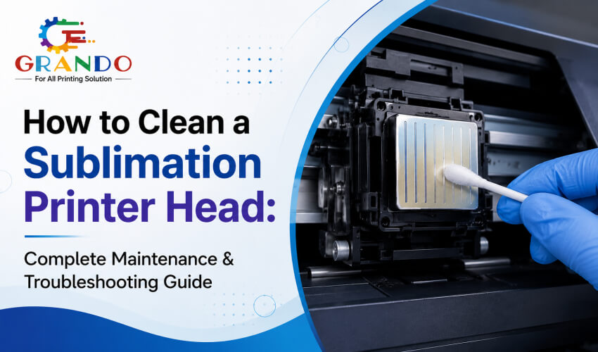 Sublimation Printer Head Cleaning Guide & Maintenance Tips