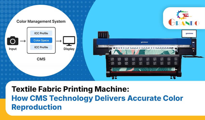Textile Fabric Printing Machine How CMS Technology Delivers Accurate Color Reproduction