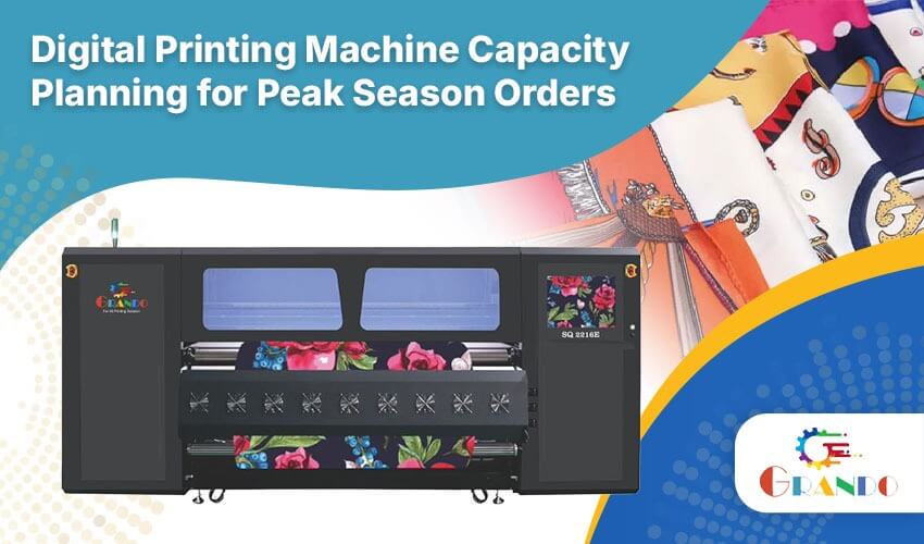 Digital Printing Machine Capacity Planning for Peak Orders