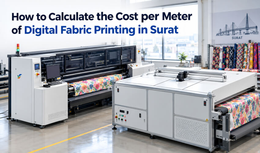 Calculate the Cost per Meter of Digital Fabric Printing in Surat